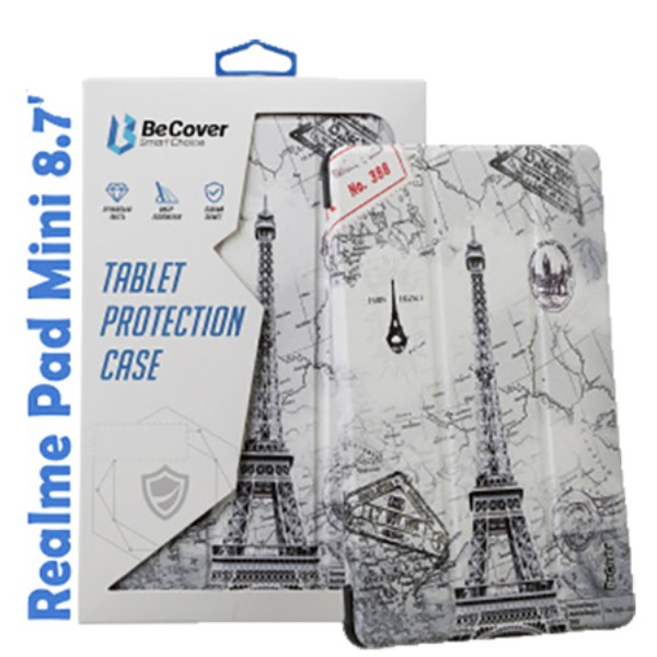 Фото - Чехол для планшета BeCover for Realme Pad Mini 8.7'' Paris (708263)