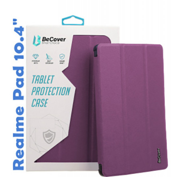 Фото - Чохол для планшета BeCover Smart for Realme Pad 10.4" Purple (708268)