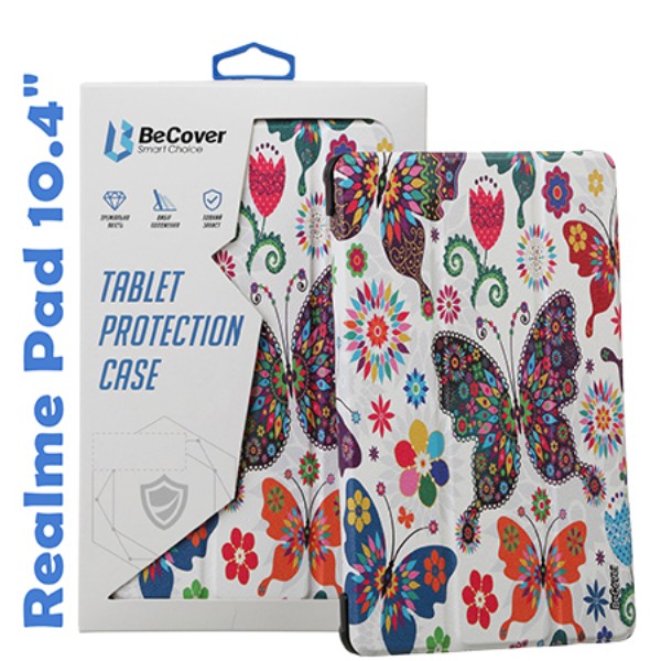 Фото - Чохол для планшета BeCover Smart for Realme Pad 10.4" Butterfly (708270)
