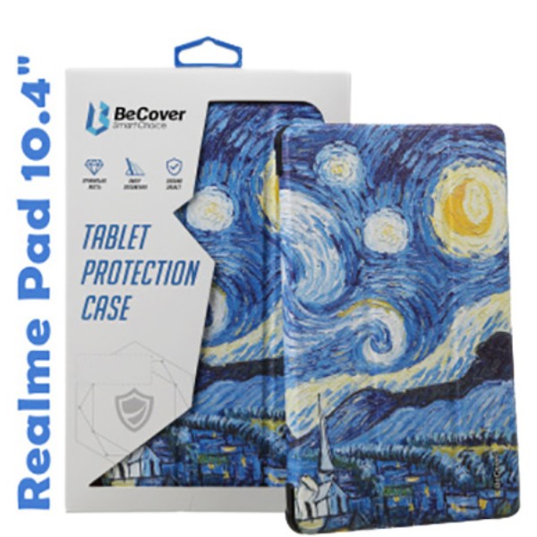 Фото - Чохол для планшета BeCover Smart for Realme Pad 10.4" Night (708275)