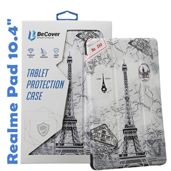 Фото - Чехол для планшета BeCover Smart for Realme Pad 10.4" Paris (708276)