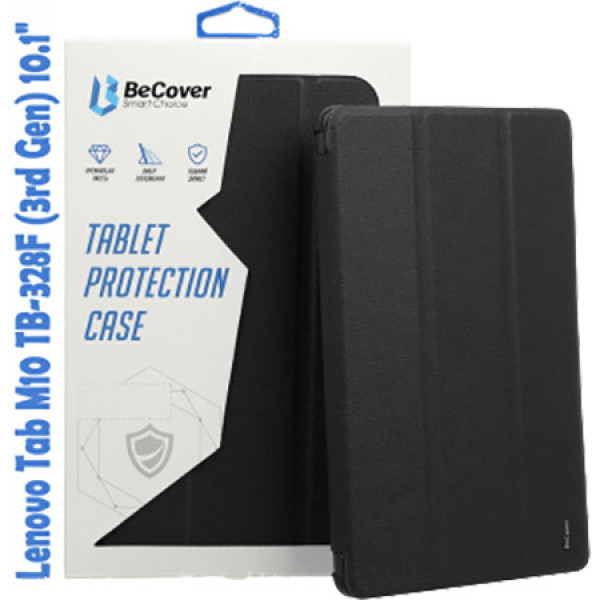 Фото - Чохол для планшета BeCover Smart for Lenovo Tab M10 TB-328F (3rd Gen) 10.1" Black (708281) Фото - Чохол для планшета BeCover Smart for Lenovo Tab M10 TB-328F (3rd Gen) 10.1" Black (708281)