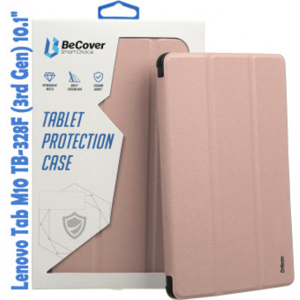Фото - Чохол для планшета BeCover Smart for Lenovo Tab M10 TB-328F (3rd Gen) 10.1" Rose Gold (708288)