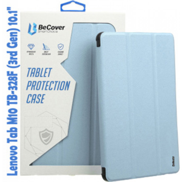 Фото - Чохол для планшета BeCover Smart for Lenovo Tab M10 TB-328F (3rd Gen) 10.1" Light Blue (708290)