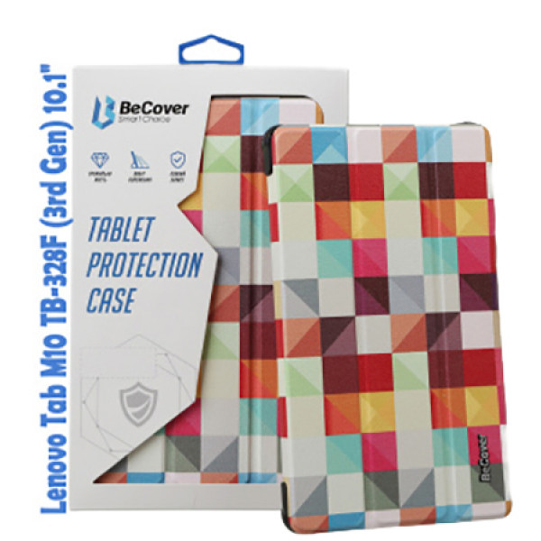 Фото - Чохол для планшета BeCover Smart for Lenovo Tab M10 TB-328F (3rd Gen) 10.1" Square (708299)