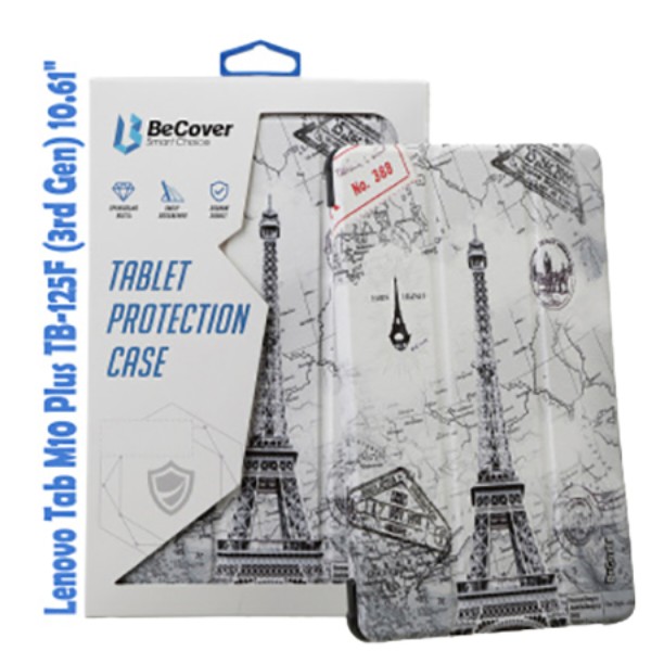 Фото - Чехол для планшета BeCover Smart for Lenovo Tab M10 Plus TB-125F (3rd Gen) 10.61" Paris (708316)
