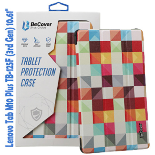 Фото - Чохол для планшету BeCover Smart for Lenovo Tab M10 Plus TB-125F (3rd Gen) 10.61" Square (708319)