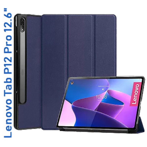 Фото - Чехол для планшета BeCover Smart for Lenovo Tab P12 Pro TB-Q706F Deep Blue (708321)