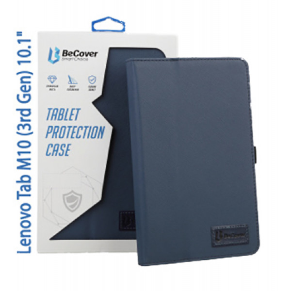 Фото - Чохол для планшета BeCover Slimbook for Lenovo Tab M10 TB-328F (3rd Gen) 10.1" Deep Blue (708340)