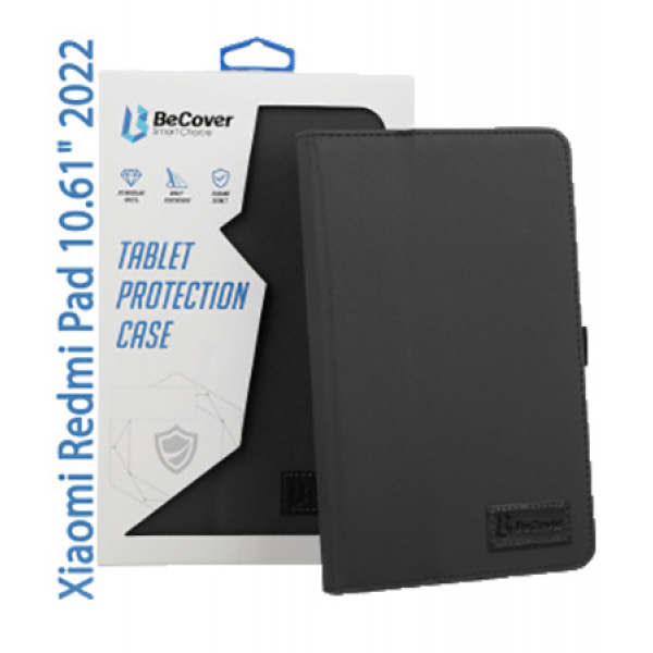 Фото - Чохол для планшета BeCover Slimbook for Xiaomi Redmi Pad 2022 10.61" Black (708341)