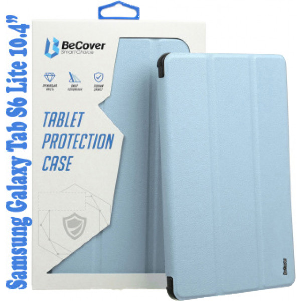 Фото - Чохол для планшета BeCover Soft Edge for Samsung Galaxy Tab S6 Lite 10.4 P610/P613/P615/P619 Light Blue (708354)
