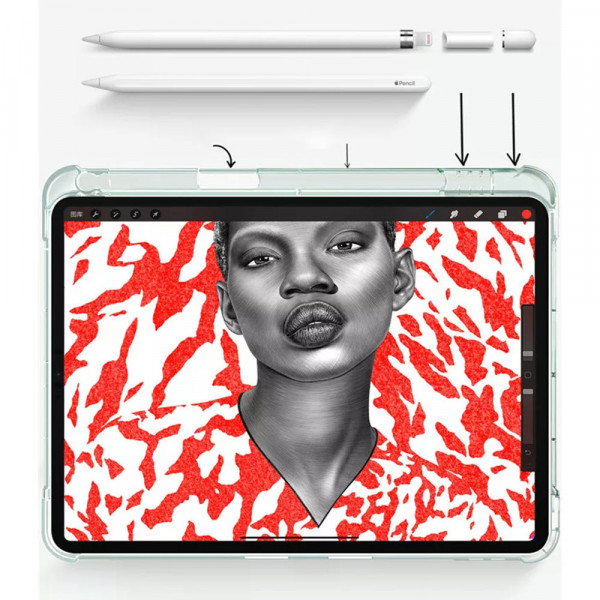 Фото - Чохол для планшета Becover TPU Edge з кріпленням Apple Pencil for Apple iPad 10.9'' (10 Gen)/iPad 11'' (A16) Purple (708487)