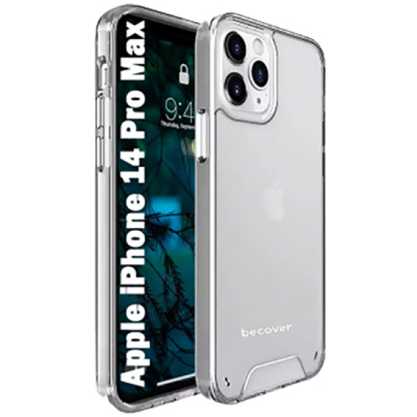 Фото - Чохол для смартфону BeCover Space Case for Apple iPhone 14 Pro Max Transparancy (708584)