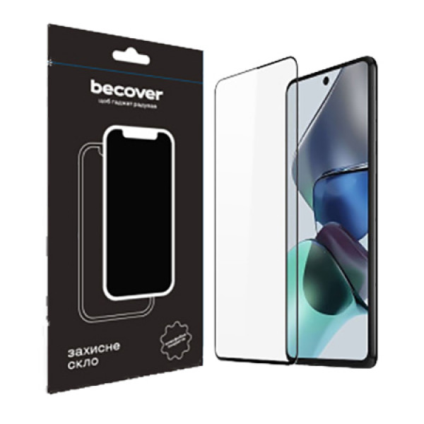 Фото - Захисне скло для смартфону BeCover for Motorola Moto G13/G23/G53 Black (708844)