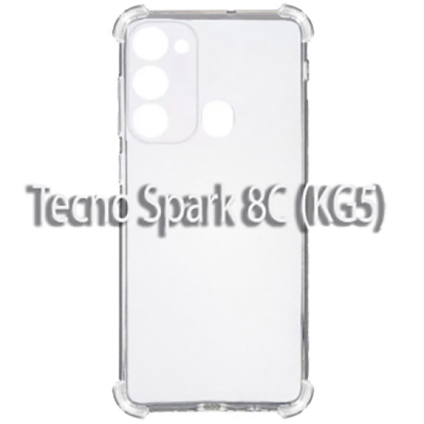 Фото - Чехол для смартфона BeCover Anti-Shock for Tecno Spark 8C (KG5) Clear (708902)