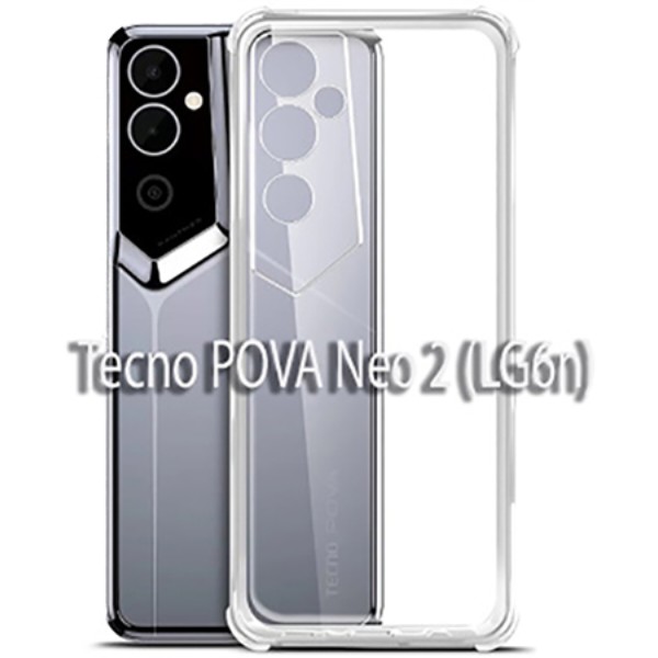 Фото - Чехол для смартфона BeCover Anti-Shock for Tecno Pova Neo 2 (LG6n) Clear (708905)