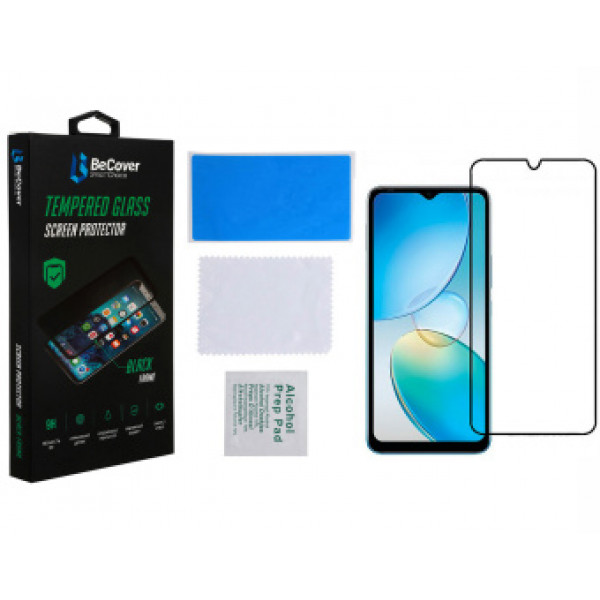 Фото - Захисне скло для смартфону BeCover for Infinix Note 12 (X663D) Black (708142)