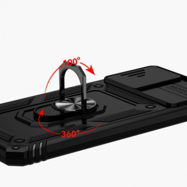 Фото - Чохол для смартфону BeCover Military for Vivo Y33s/Y21 Black (708834)