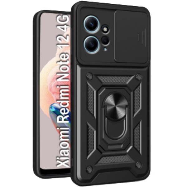 Фото - Чохол для смартфону BeCover Military for Xiaomi Redmi Note 12 4G Black (709155)