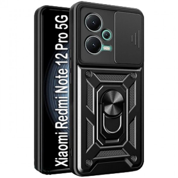 Фото - Чохол для смартфону BeCover Military for Xiaomi Redmi Note 12 Pro 5G Black (709159)