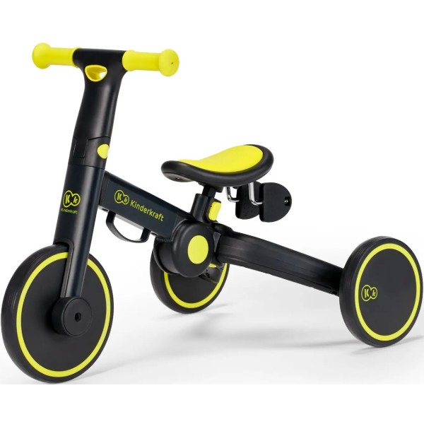 Фото - Триколісний велосипед Kinderkraft 4TRIKE Black Volt (KR4TRI00BLK0000)