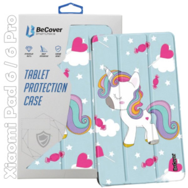 Фото - Чехол для планшета BeCover Smart Case for Xiaomi Mi Pad 6/6 Pro 11'' Unicorn (709508)