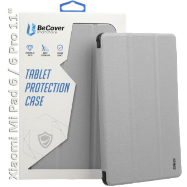 Фото - Чехол для планшета BeCover TPU Edge с креплением для стилуса for Xiaomi Mi Pad 6/6 Pro 11'' Sliver (709560)