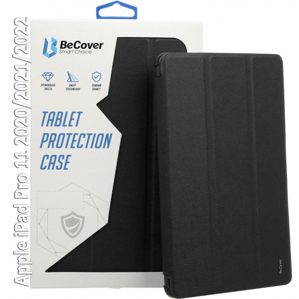 Фото - Чехол для планшета BeCover Tri Fold Hard for Apple iPad Pro 11 2020/2021/2022 Black (709666)