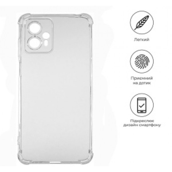 Фото - Чехол для смартфона BeCover Anti-Shock for Motorola Moto G13/G23/G53 Clear (709318)
