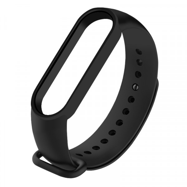 Фото - Ремешок для фитнес-браслета BeCover for Xiaomi Mi Smart Band 5 Black (705062)