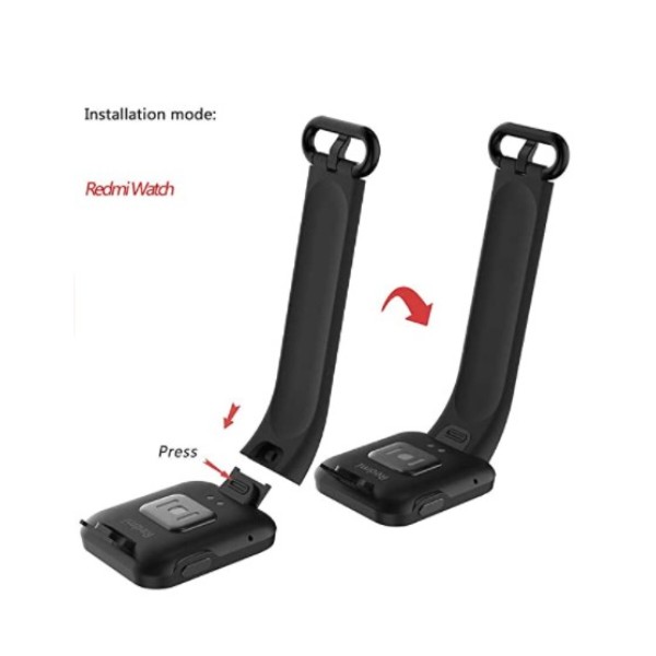 Фото - Ремешок для смарт-часов BeCover for Xiaomi Mi Watch Lite Black (706394)