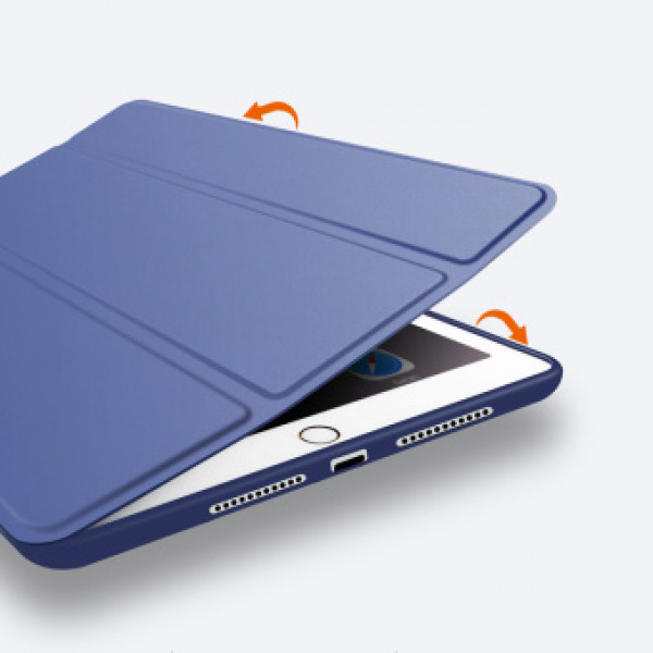 Фото - Чехол для планшета BeCover Tri Fold Soft TPU Silicone for Apple iPad 10.2 2019/2020/2021 Deep Blue (706882)