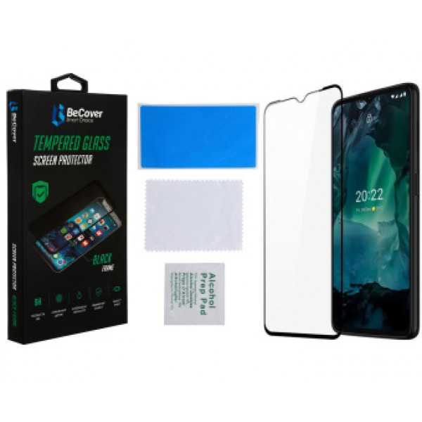 Фото - Захисне скло для смартфону BeCover for Nokia G21/G11/G11 Plus Black (707603)