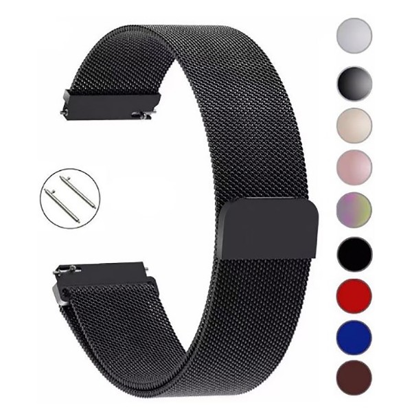 Фото - Ремешок для смарт-часов BeCover Milanese Style for Garmin Vivoactive 3 (20mm)/3 Music/Vivomove HR/Vivomove Gray (707713)