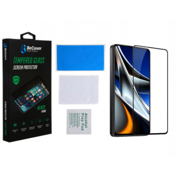 Фото - Захисне скло для смартфону BeCover for Xiaomi Poco X4 Pro 5G Black (708149)