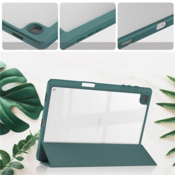 Фото - Чохол для планшета BeCover Soft Edge for Samsung Galaxy Tab S6 Lite 10.4 P610/P613/P615/P619 Dark Green (708353)