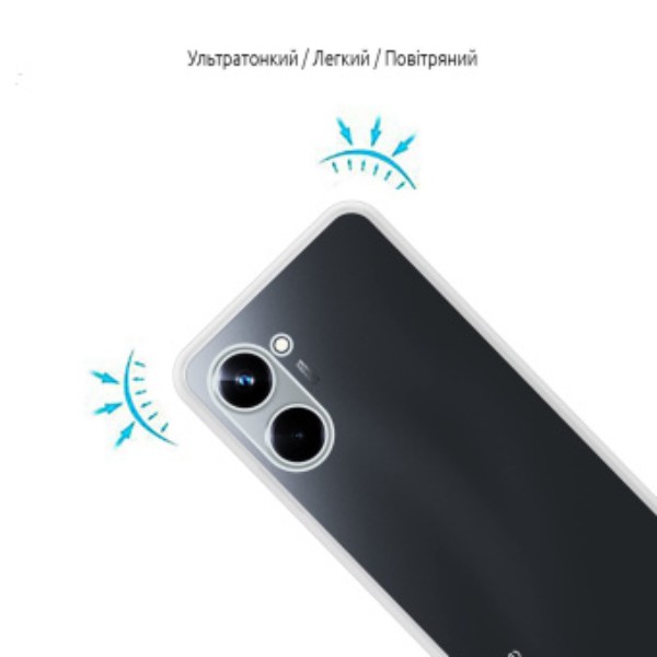 Фото - Чохол для смартфону BeCover for Realme 10 Transparancy (708670)