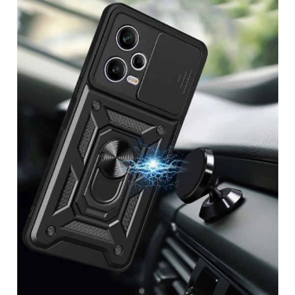 Фото - Чохол для смартфону BeCover Military for Xiaomi Redmi Note 12 Pro 5G Black (709159)