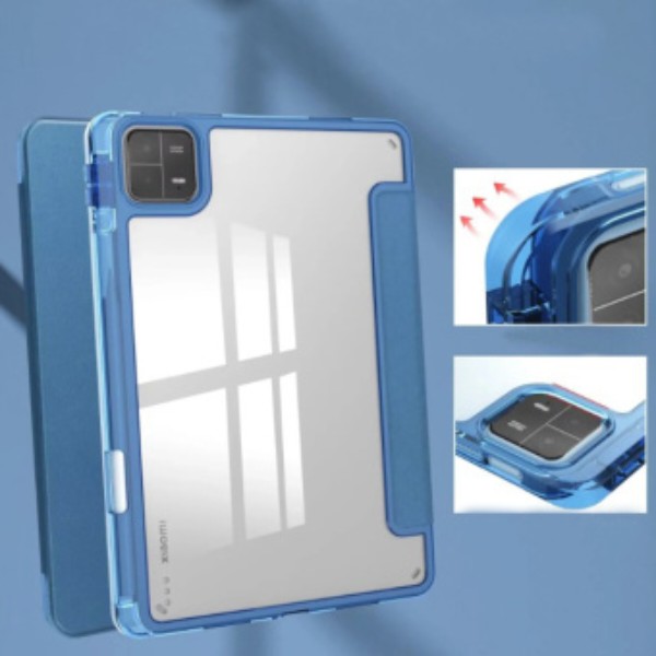 Фото - Чехол для планшета BeCover TPU Edge с креплением для стилуса for Xiaomi Mi Pad 6/6 Pro 11'' Blue (709559)