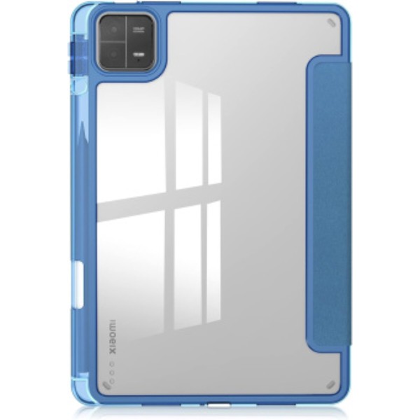 Фото - Чехол для планшета BeCover TPU Edge с креплением для стилуса for Xiaomi Mi Pad 6/6 Pro 11'' Blue (709559)