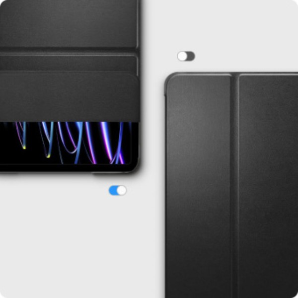 Фото - Чохол для планшету BeCover Tri Fold Hard for Apple iPad Pro 12.9 2020/2021/2022 Black (709668)