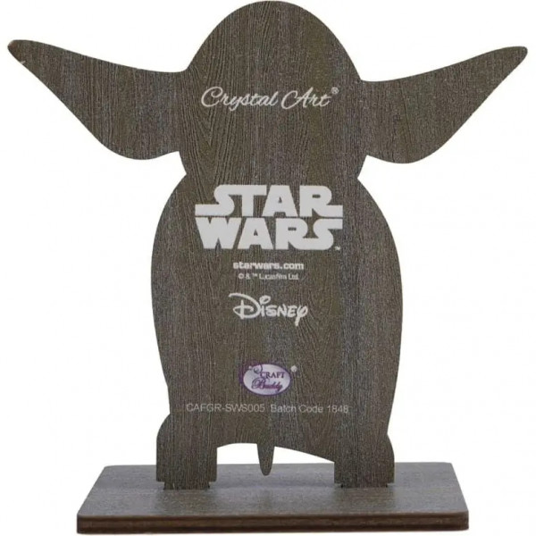 Фото - Алмазний живопис Crystal Art Йода (CAFGR-SWS005)