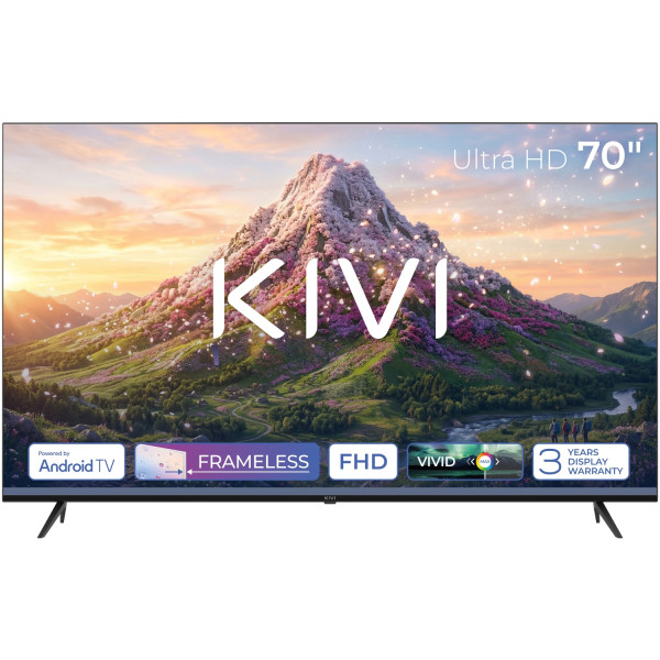 Фото - Телевізор KIVI 70U760QB Фото - Телевізор KIVI 70U760QB