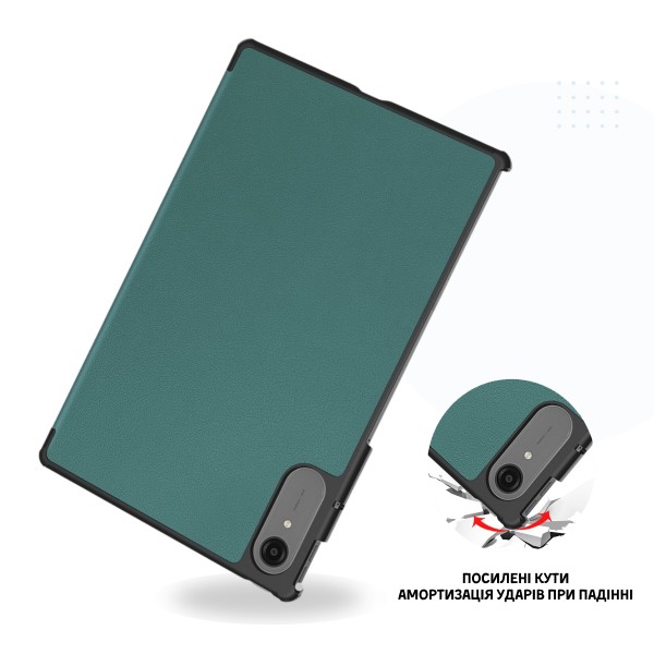 Фото - Чохол для планшету BeCover Smart Case for Lenovo Idea Tab Pro (2nd Gen) TB390FU 13.0" Dark Green (715803)