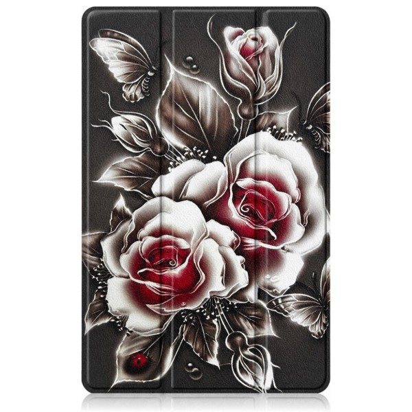 Фото - Чохол для планшету BeCover Smart Case for Samsung Galaxy Tab S9 (SM-X710/SM-X716)/S9 FE (SM-X510/SM-X516B) 11.0" Black Rose (715922)