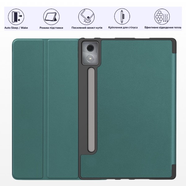 Фото - Чохол для планшету BeCover Flexible TPU Matte for Lenovo Idea Tab Pro 12.7" Dark Green (716145)