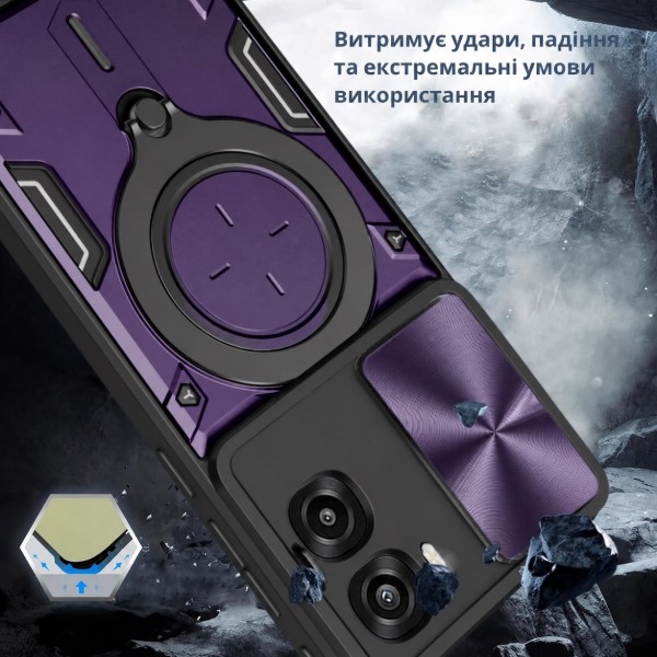 Фото - Чехол для смартфона BeCover Full Guard Slide Magnetic for Oppo A6 Purple (716402)