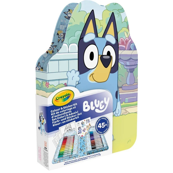 Фото - Набор для рисования Crayola Переносной Bluey (04-0784)