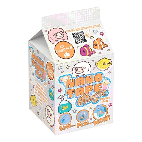 Фото - Набор для изготовления декора Nano Tape Magic mini "Pocket pets" (BKL5001-B)