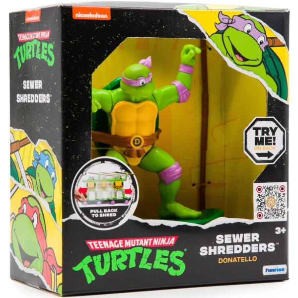 Фото - Коллекционная фигурка TMNT Черепашки-ниндзя классические Мастера боевых искусств Донателло (71023)